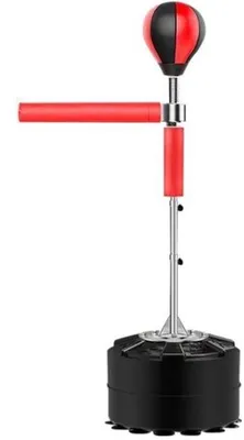 Productafbeelding van Famanu Vrijstaande bokszak - Verstelbare trainingsspeedball - 190 cm