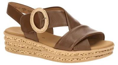 Produktbild von Gabor 84.556 Damen Sandalette - Riemchen Sandalen braun NEU