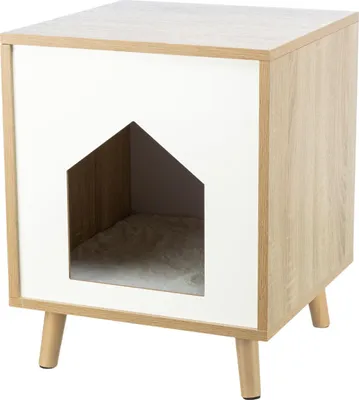 Produktbild von TRIXIE Höhle Isa - hellbraun/weiß - 40 × 50 × 40 cm