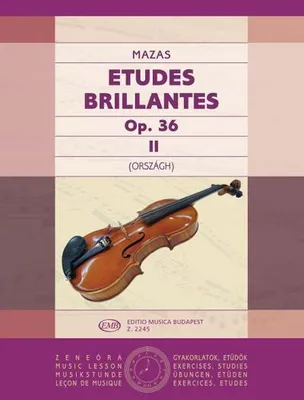 Produktbild von Etüden op.36 Band 2Etudes birlliantes für Violine
