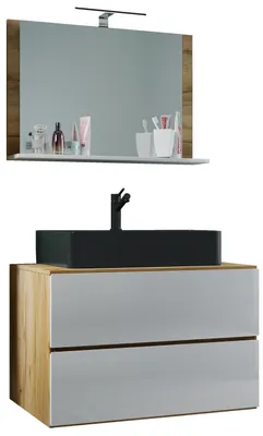 Produktbild von 3-tlg Waschtisch Badmöbel Lendas 80 cm M