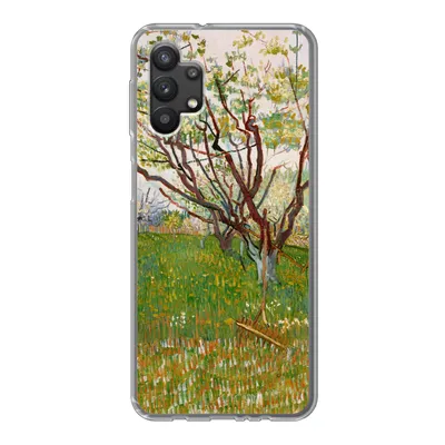 Produktbild von MuchoWow® Handyhülle Schutzhülle Hülle für Samsung Galaxy A32 5G Blühender Obstgarten - Vincent van Gogh Silikon Softcase Handy Hülle - Softcase