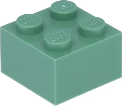 Produktbild von Lego® 2x2 Stein 3003 - 1 Stück Sandgrün