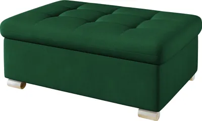 Produktbild von MIRJAN24 Polsterhocker Niko Groß, Stilvoll Sitzhocker vom Hersteller, Moderne Hocker (Farbe: Uttario Velvet 2951)