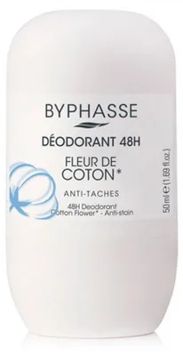 Produktbild von Byphasse Desodorante 24h Flor De Algodón 50ml