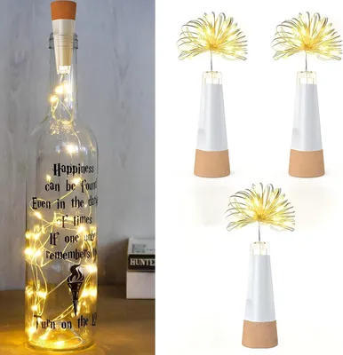 Productafbeelding van Flessenverlichting USB oplaadbaar - 2024 geüpgradede kurk-LED slingerverlichting voor feest - Halloween en Kerstmis