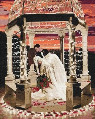 Image de Peinture par numéros - En captivité de l'amour 40 x 50 - Ideyka