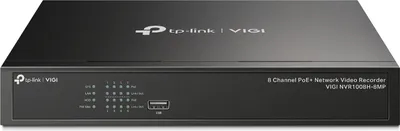 Obrázok produktu pre TP-LINK VIGI NVR1008H-8MP V1 - NVR - 8 kanálov