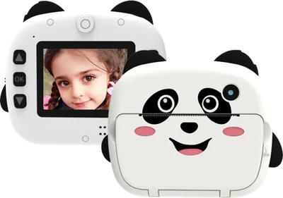 Obrázok produktu pre Prenosný detský fotoaparát s okamžitou termálnou tlačou 2,4-palcová obrazovka 1080P Digitálny fotoaparát Foto Selfie 1080P FHD Video Termálna tlač bez atramentu 3 rolky Biely tlačový papier Učiaca hračka Narodeninový darček pre dievčatá Chlapci Dovolenka Cestovanie