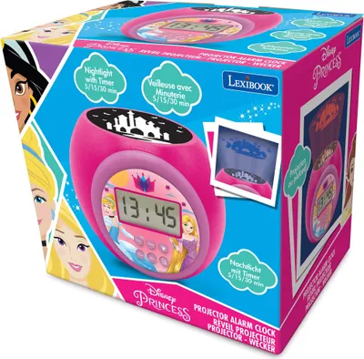 Obrázek produktu pro Projektor Disney Princess Wekker Roze
