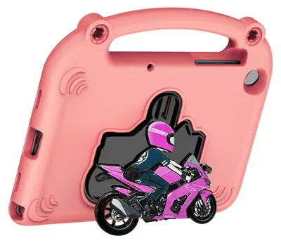 Produktbild von EVA-Schaumstoff-Schutzhülle für Samsung Galaxy TAB A9 Plus/A11 Plus, stoßfest, mit integriertem Ständer, rosa