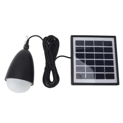 Obrázek produktu pro Přenosná LED solární lampa pro venkovní použití, dobíjecí, pro stan, kempování, turistiku, kurník