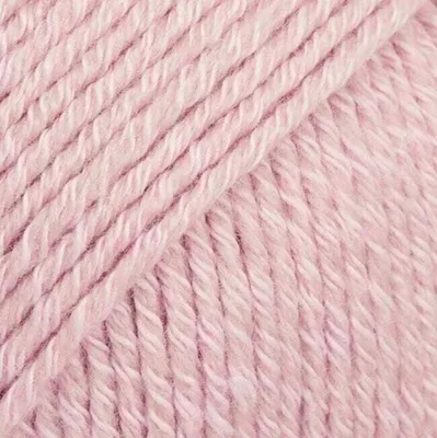 Image de Drops Coton Merino Uni Colour 05 Powder Pink Fil à tricoter