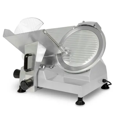 Produktbild von VERTES Gastro Aufschnittmaschine Schneidemaschine, Elektrisch mit 250W, Messer mit 300mm Durchmesser, Schnittstärke 0 bis 15mm