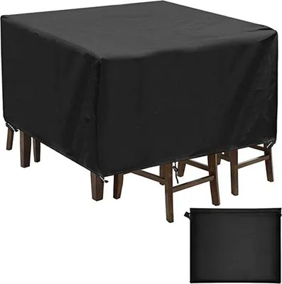 Productafbeelding van Famanu beschermhoes voor tuinmeubels, waterdicht - 150 x 150 x 70 cm