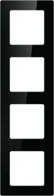 Image de Quadruple frame socket Avatto N-TS10-Frame-B4 (black)