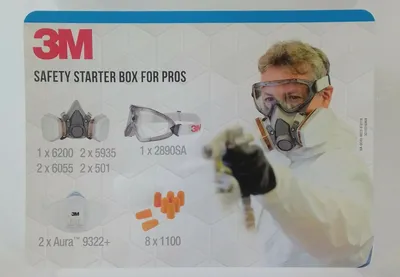 Produktbild von 3M 1000MCWE, Vollmasken-Atemgerät, Luftreinigendes Atemgerät, FFP2