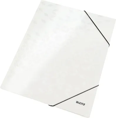 Produktbild von Elastomap leitz wow a4 3 Klappen Karton weiß | Box a 10 Stück | 60 Stück
