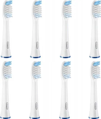 Image de Oral-B Têtes de Brosse à Dents Pulsonic Clean Blanches (8 Unités)