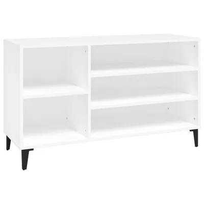 Produktbild von Schuhregal Weiß 102x36x60 cm Holzwerkstoff