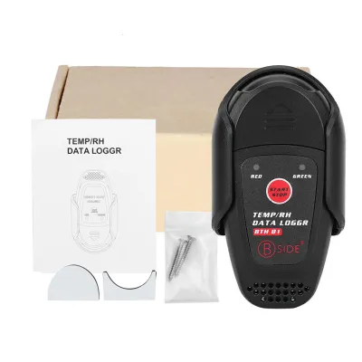 Image de BSIDE BTH81 Enregistreur de données de température et d'humidité, thermomètre à mémoire, hygromètre, USB