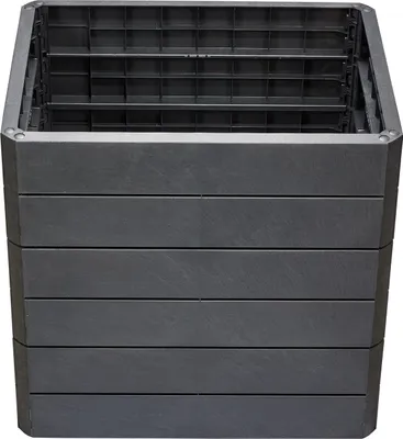 Produktbild von Hochbeet klassisch GARANTIA ERGO Quadro M 75 inkl. Flora-Wassersparsystem 80 x 60 x 75 cm stone