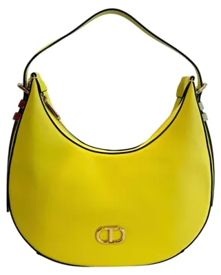 Immagine prodotto di Borsa a tracolla gialla da donna, marca Twinset
