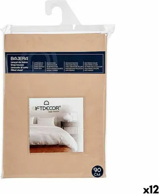 Immagine prodotto di Lenzuolo 90 cm beige (12 pezzi)