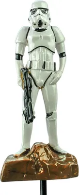Produktbild von Gartenstecker Stormtrooper Star Wars Blumenstecker 38cm für Bett oder Blumentopf