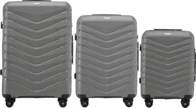 Produktbild von WINGS PHOENIX XXL Hartschalenkoffer-Set, TSA-Schloss, Polypropylen