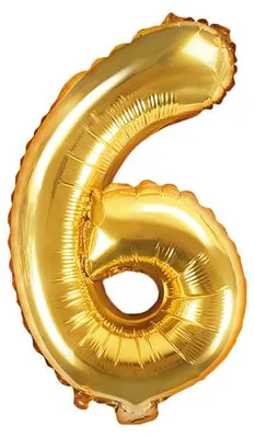 Obrázek produktu pro PartyDeco FB10M-6-019, Hračka balón, Fólie, Zlato, Jednobarevný, Univerzální, Univerzální