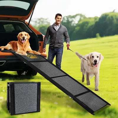 Produktbild von Zusammenklappbare Hundetreppe für Autos bis 70 kg