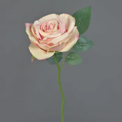 Produktbild von artplants.de Kunstrose NIKOLETA, rosa, 30cm, Ø12cm - Textil Rose