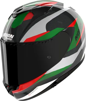 Immagine prodotto di Casco Nolan X-904 Ultra Carbon, taglia S (56), nero/rosso/verde