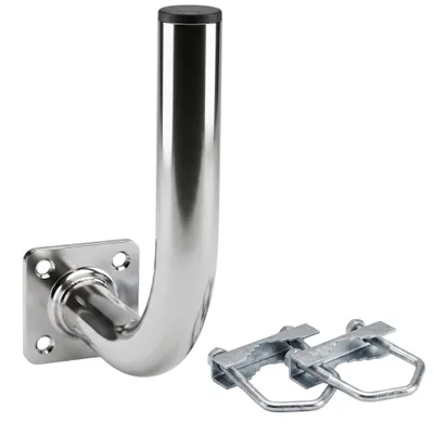 Zdjęcie produktu dla Extralink L200 Uchwyt balkonowy 200mm, z cybantami M8, stal, ocynk