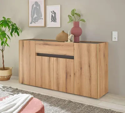 Produktbild von Sideboard Eiche 170 cm 4-türig Boston