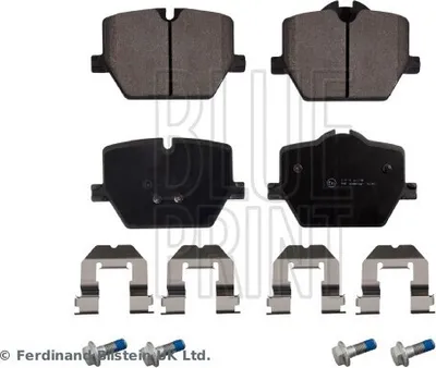 Produktbild von BLUE PRINT Bremsbeläge Satz Hinten für BMW 3 Touring (G21) ADBP420051