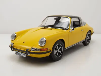 Produktbild von Norev 187643 Porsche 911 E Targa 1969 gelb 1:18