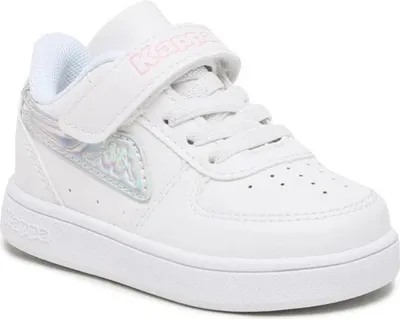 Produktbild von KAPPA Kinder-Slipper-Sneaker Weiß, Farbe:weiß, EU Größe:22