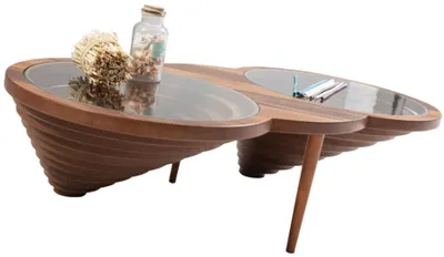 Immagine prodotto di Tavolino da salotto moderno, nuovo, esclusivo, in legno, di stile, elegante