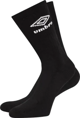 Produktbild von Umbro - Sportsocken für Herren(3er-Pack) UO2460 (40,5 EU - 47 EU) (Schwarz)