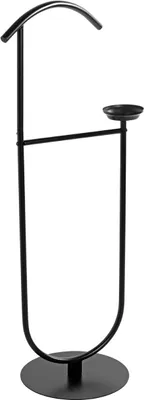 Produktbild von HAKU Herrendiener schwarz - Metall, B/H/T: 45x116x34 cm