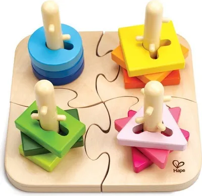 Produktbild von Hape Kreatives Steckpuzzle