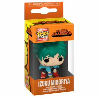 Produktbild von Funko Pop! My Hero Academia Izuku Midoriya Schlüsselanhängerfigur Mehrfarbig  Mehrfarbig One Size