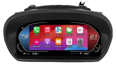 Obrázek produktu pro Digitální přístrojová deska, bezdrátové připojení CarPlay, zrcadlení Android, s CarPlay