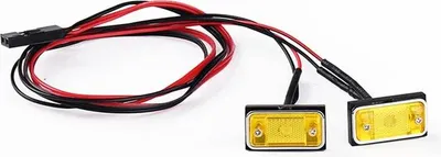 Produktbild von RC-Auto LED-Scheinwerfer / Beleuchtung - verschiedene Ausführungen Ausführung: 2x Blinker (1/10, 1/8) - Gelb