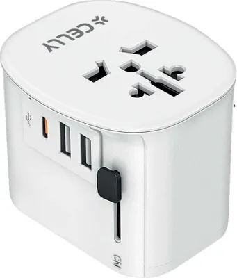 Produktbild von Celly Multiplug 30w Usb-a-und Usb-c-wandladegerät    One Size