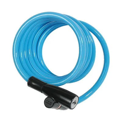 Produktbild von ABUS Spiralkabelschloss 3506K - 6 mm starkes, flexibles Fahrradschloss - ABUS-Sicherheitslevel 1 - 120 cm - Zufallsfarbe