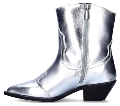 Produktbild von JJ Footwear Ripley Stiefeletten in Übergrößen Silber 1829916131-045Zilver