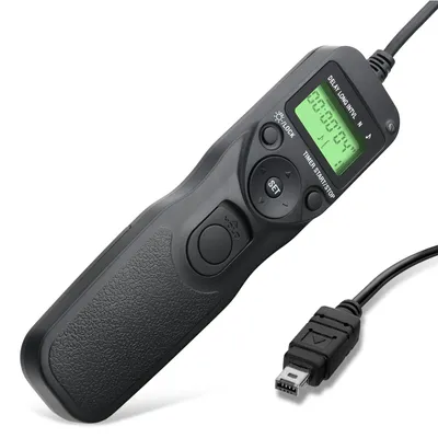Immagine prodotto di CELLONIC Pulsante di scatto compatibile con compatibile con Nikon CoolPix P1000,D3100,Z 5 - Cavo di scatto con timer MC-DC2 Telecomando, remote control remoto, shutter release